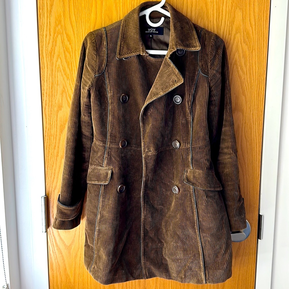 Corduroy jacket/brown